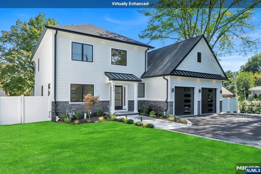 Introducing an extraordinary new construction in the heart of Northvale, offering over 5,200 sq ft of luxurious living space. This stunning home features 6 bedrooms and 5.5 baths, designed with elegance and functionality in mind. The gourmet eat-in kitchen boasts high end finishes, perfect for both everyday living and entertaining, while the sun filled family room with a beautiful fireplace creates a warm and inviting atmosphere. A full finished walkout basement provides endless possibilities for recreation, fitness, or extended living. Built with durable Hardie Plank siding, this home also offers a two car garage and a fully fenced yard for added privacy. Located in the highly sought after Northvale school district, home to Blue Ribbon schools, it combines luxury living with an unbeatable educational opportunity. Enjoy the convenience of nearby public transportation, major highways, parks, shopping, and places of worship. A true gem in an ideal location donâ€™t miss the chance to make this exceptional property yours!