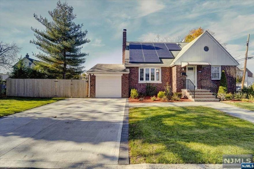 You're invited to tour this beautifully updated 3 bedroom, 2 bathroom Center Hall Colonial, situated on a huge corner lot, this weekend! This home has what you're looking for with its brick construction, hardwood floors throughout, granite countertops & stainless steel appliances in an enormous eat-in-kitchen; plus, a huge formal dining room, modern bathrooms, and a fireplace to warm your soul in the formal living room. Central air, attached garage, large, fenced-in backyard for entertaining and THE BEST schools, parks and shopping with a Walk Score of 81. Full basement with 7' ceilings, laundry and plenty of recreation space. Here's what's NEW: a fireplace face front, garage door and door to back yard, landscape, concrete driveway, paver walkways, gutters; some new fence, windows, doors, baseboards, and fresh paint. Just minutes to I-95, the GWB, Routes 4,17, 80, 9 & 46, public transportation by bus or train OR 30 min car ride to NYC!