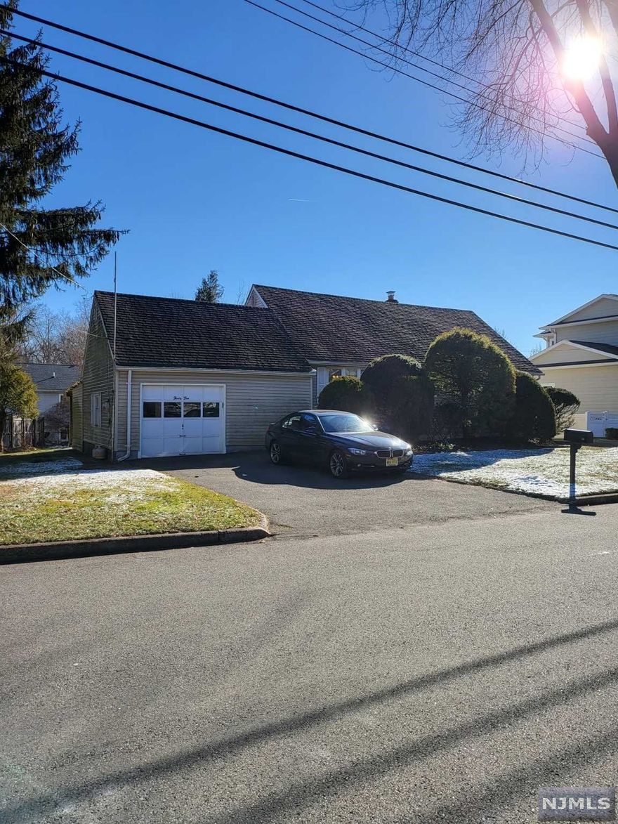 *** Status: Attorney Review *** Move in ready 4 bed 2 bath single family home conveniently located on a quiet street in Cresskill. Award winning Schools, Easy commute to NYC! First floor has LR/DR/MEIK with Master room, 2nd bed room and full bath. Second floor has 2 bed rooms, full bath and storage closets. One car garage, four additional spaces on driveway. Finished basement. Great yard space.