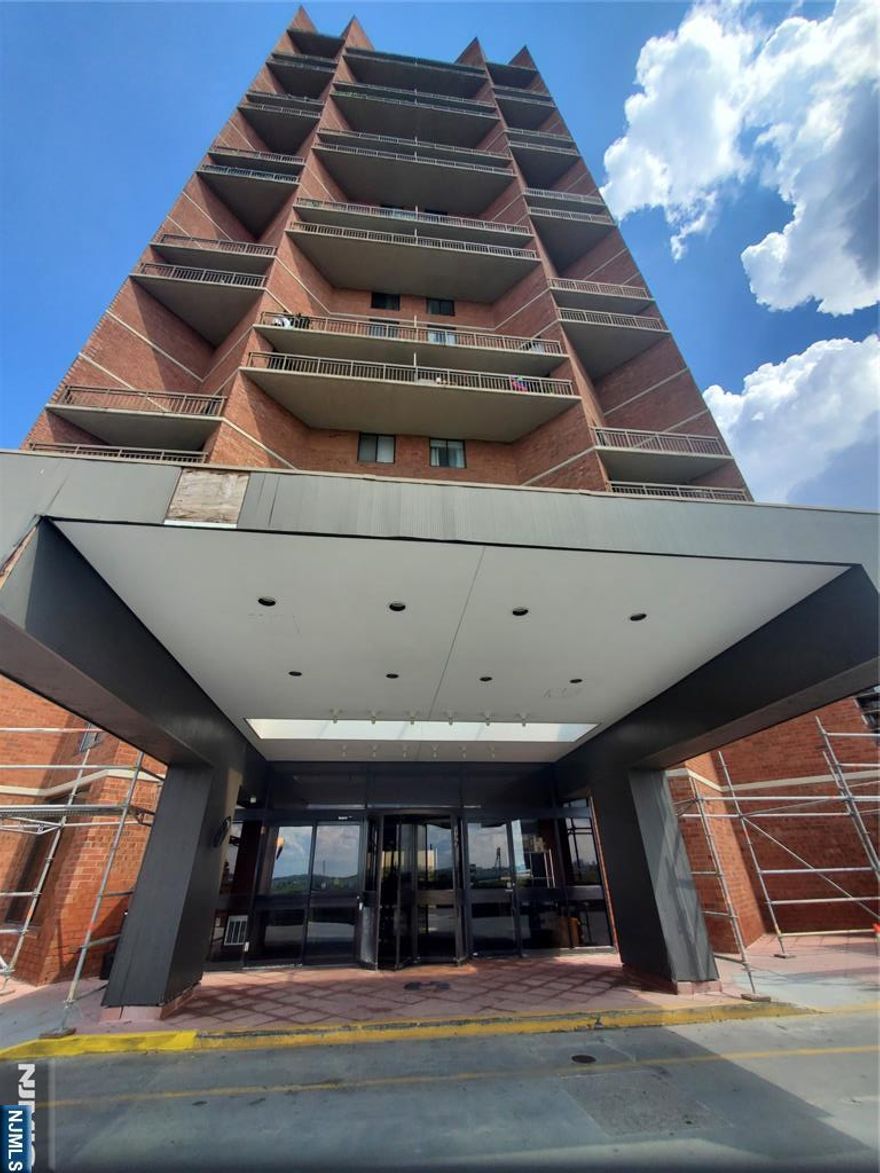 Desirable 1 Bedroom condo in Harmon Cove Tower with sliding glass doors to private balcony with stunning view. You don't want to miss this river view and watching sunsets from the balcony. Well maintained spacious condo offers updated kitchen and bathroom. Washer & Dryer in unit. Central air and heat. Luxurious living amenities include 24 hour doorman for your security, pool, gym, tennis, basketball courts, steam room, playground, bike room and more. NYC buses at door right under the building. One indoor deeded parking space included. Additional parking available and storage available through the management.