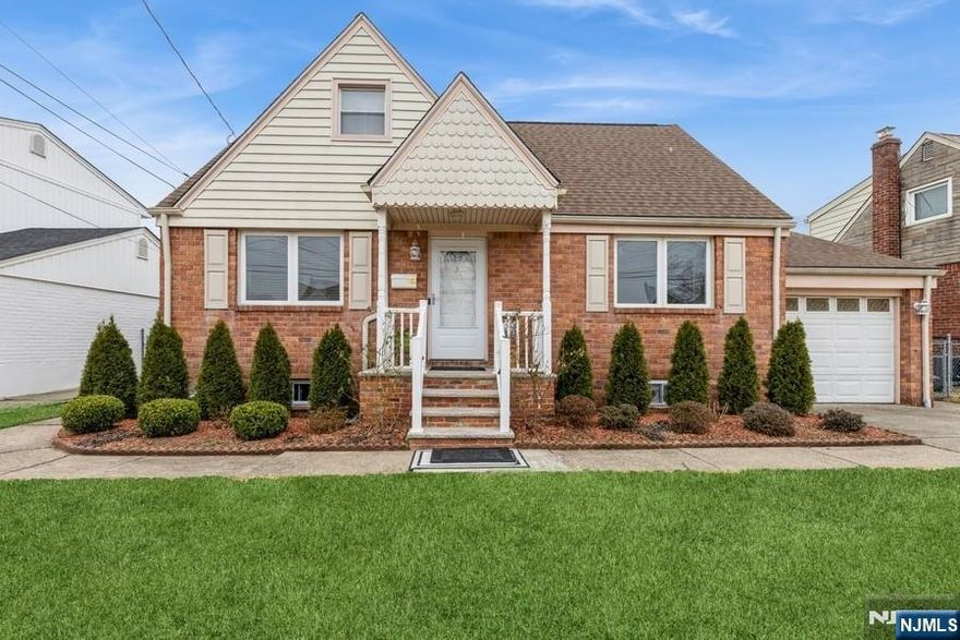 4 BR 2 Bath brick Cape with finished basement and full bath. Walk up attic with 2 bedrooms. Quiet street in a great neighborhood just a few blocks from Brookdale Park and Saddle River County Park to enjoy hiking, basketball, baseball, tennis and playground. Shopping and schools nearby. Don't miss this opportunity to move to this great neighborhood perfect for growing families.