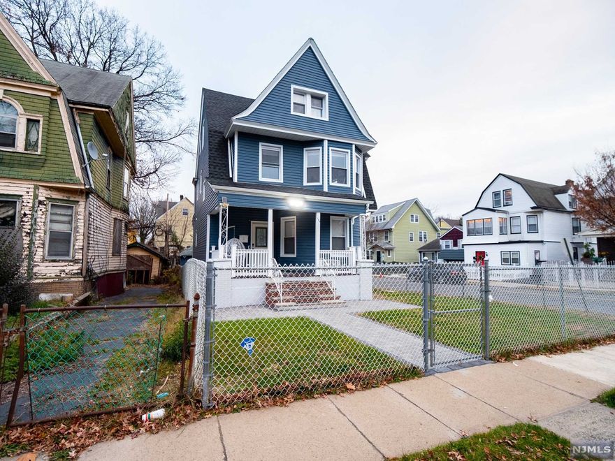 Get ready, your dream home has arrived! Spectacular, totally renovated in (2018) from head to toe. This custom home on three finished levels in one of E. Orange's most central locations. This uniquely designed oasis w/curb appeal galore will have you at hello! Dramatic high ceiling in open formal dining & living space on main level w/stunning designer lighting. Large kitchen with stainless steel appliances, custom wood cabinets, granite counters and a door that opens to the back yard from great entertainment. Step to the basement for a bright space filled with a laundry room, a full bath semi finished lower level rec room - perfect for indoor play! Luxurious primary bedroom ensuite with a large walking closet. Two additional beds w/spacious closets with a full bath by the hallway for guest. Hardwood flooring throughout. Perfect for entertainment fully fenced yard includes a custom gate- new pavers front and back and a det garage. A unique chic, custom interior blends effortlessly