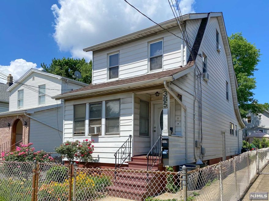 New or seasoned investors, this 2-family home with incredibly low taxes is the value-add opportunity you've been waiting for! Located on one of the prettiest tree-lined streets in Kearny, this home includes all separate utilities (gas boilers, hw heaters, electric meters/panels). The first floor is a railroad style apartment with living room, EIK, FB, bedroom, and 2 smaller rooms. The second floor is a duplex apartment with EIK, LR, BR, and FB on the 2nd level and an additional 2 bedrooms on the 3rd level. The walkout basement has one large finished room, separate laundry area, full bath with stand up shower, and utility room with additional storage space. Conveniently located a block from NJ Transit buses, diagonal to Hickory Street Park, and a block from the multi-million dollar Gunnell Oval athletic complex. Home sold strictly AS-IS. Buyer is responsible for obtaining town certificate of occupancy.