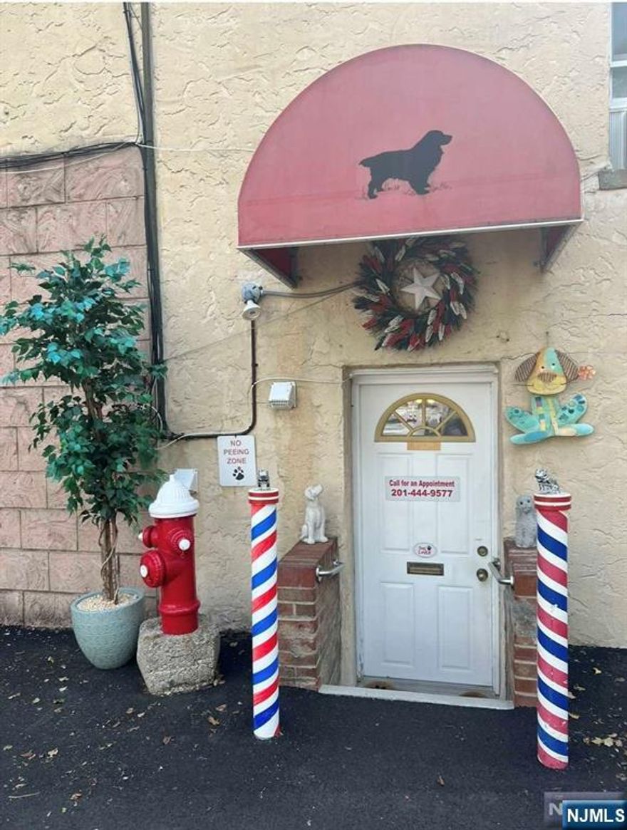 Well established "Boutique Exclusive Best in Show Dog Grooming Business" has been at this location for 23 years and is for sale by the original owner. There are approximately 300 active clients that are on regular programs for repeat grooming. Premises are served by a private parking lot in an exclusive downtown area of HoHoKus. Currently the business operates on a four day work week with 3 employees but with additional staff the business an client base could easily support a five or six day a week operation and increase revenue substantially. Known in the industry as the most caring groomer for decades. The seller requests that an interested buyer complete an NDA so that she may disclose confidential information to the buyer in person regarding the business and financials. There are 3 grooming stations, 1 wash station, 2 dry stations, 12 crates and supplies included in the sale. Option to extend the lease for 1 to 3 to 5 years. Experienced groomers would be ideal.