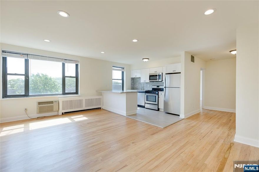 Luxury living at an affordable price! This 1 bedroom home features include a brand new kitchen with all new stainless steel appliances, gleaming hardwood floors through out, recessed lighting and great closet space. Exterior and interior common areas of this entire building have recently been renovated. This home is ideally located with convenient access to the George Washington Bridge, Palisades Interstate Park and The Hudson Lights. Outdoor parking $125/month. Indoor Parking $175/month. Shared laundry on first floor. Landlord pays heat, hot water, electricity and cooking gas. Tenant pays cable and internet. Sorry, no pets at all! Available now. Photos of similar unit.