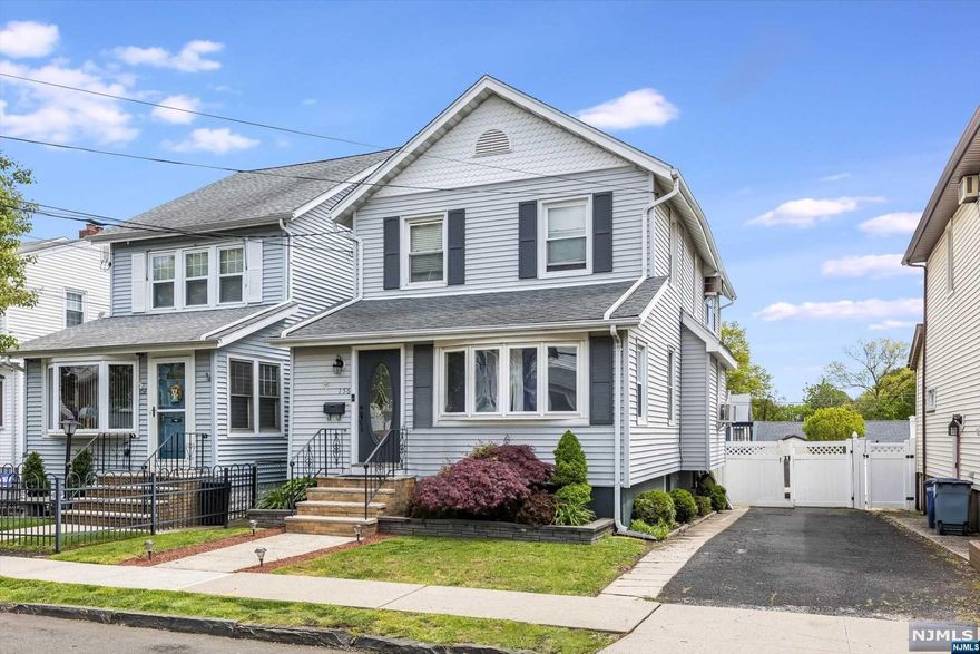 Fully renovated 2 family walking distance from NYC bus! Massive kitchens, granite, huge islands, and SS appliances! This two family home on one of North Arlington's most coveted streets literally has it all. Move in and rent out the other unit or buy as an investment. Upstairs features a huge 1 bedroom unit w/ luxury vinyl plank floors and more kitchen storage than you could ever want. Downstairs is spacious two bedroom with walkout to private deck from the primary, brand new bathroom, and freshly renovated kitchen. Hardwood floors throughout and access to basement, where you will find laundry, finished bonus space, and full bath. Pavers all around back yard for zero maintenance. Just one block walk to NYC bus, and minutes to Route 3, 17, and GSP & NJTPKE. Do not miss this!