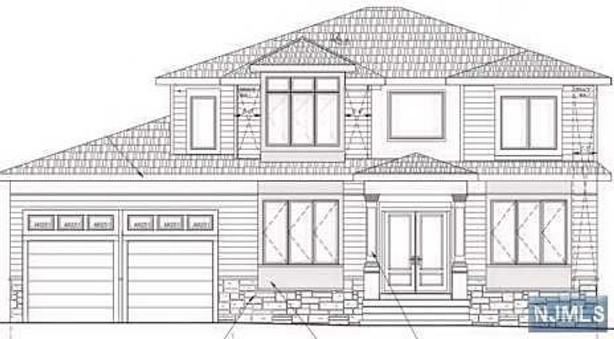 NEWLY built by RODAK HOMES. This 5 bedroom, 5.5 Bath home w approx. 4,800 sf of finished living space over 3 floors features 2 story foyer flanked by a Formal Living Room w extensive Millwork, trim & custom tile throughout. Gorgeous hardwood floors lead to the expansive kitchen & family room with gas fireplace with tile surround and sliders to patio. The kitchen is complete with high-end stainless steel appliances, large center island with waterfall side, pantry, quartz counters, custom cabinetry, 1st floor en-suite for guests/office, powder room and mudroom. The 2nd floor is home to 4 bedrooms and 3 full bathrooms with one of the bedrooms being an en-suite. The Master bedroom is complete with custom finished walk-in closets and a spa-like bathroom with a soaking tub, stall shower and dual sinks and laundry. Full finished basement with recreation room with a wet-bar, office and media room.