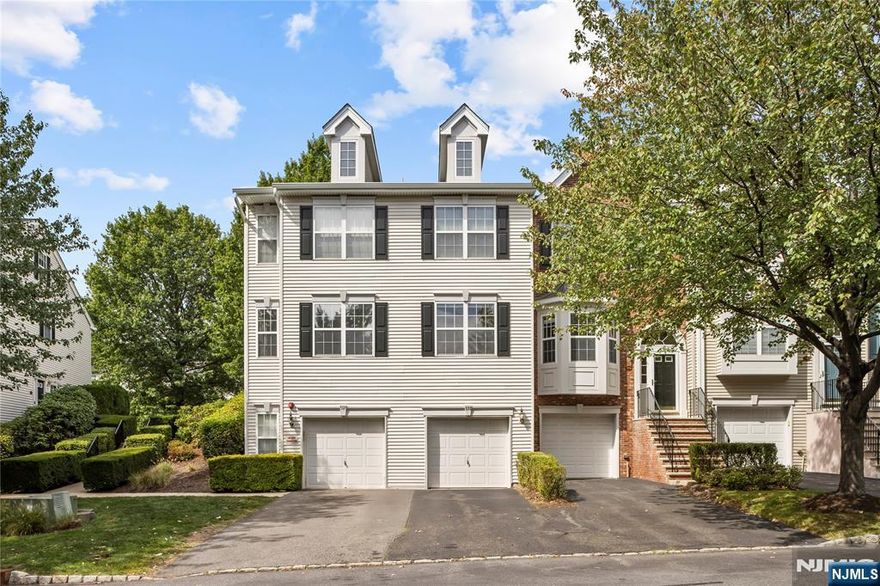 Light filled end-unit Georgetown model with North/East exposure features largest eat-in kitchen of all the models in Cambridge Heights. Huge family room with half bath in lower level. Hardwood floors recessed lighting, stainless steel appliances, gas fireplace and lots of closet space. Enjoy all the amenities this gated development has to offer including pool, clubhouse with exercise room, tennis courts, jogging path and playground.Conveniently located 9 miles to NYC, steps to NYC bus, 5 minute drive to train (or take the Jitney), nearby shopping, restaurants, movie theatre and some of the best parks around. Seton Halls Medical School about a mile away. EZ access to maj. highways including Rt. 3, NJ Turnpike, GS Parkway, Giants MetLife stadium 5 miles away,