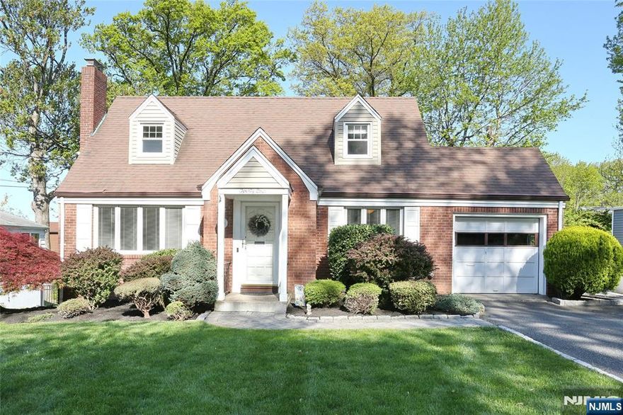 Welcome to this charming Cape Cod-style residence, nestled in one of Bergen Countyâ€™s most desirable communities. Offering 3 bedrooms and 1.5 bathrooms, this well-maintained home features a cozy gas-burning fireplace and a modern eat-in kitchen that opens to a private, two-tiered deckâ€”perfect for relaxing with your morning coffee or entertaining on warm summer nights. The finished walk-out basement provides versatile living spaceâ€”whether you're dreaming of a home office, gym, or playroomâ€”and includes generous storage areas and access to a lovely stone patio ideal for BBQs and gatherings. Enjoy the lifestyle perks of being close to Leoniaâ€™s vibrant shops and restaurants, top-rated schools, and just minutes from the George Washington Bridge and NYC transportation. This home is the perfect blend of small-town charm and city convenience. Come see why living in Leonia just feels like home. Owner requests no further showings.