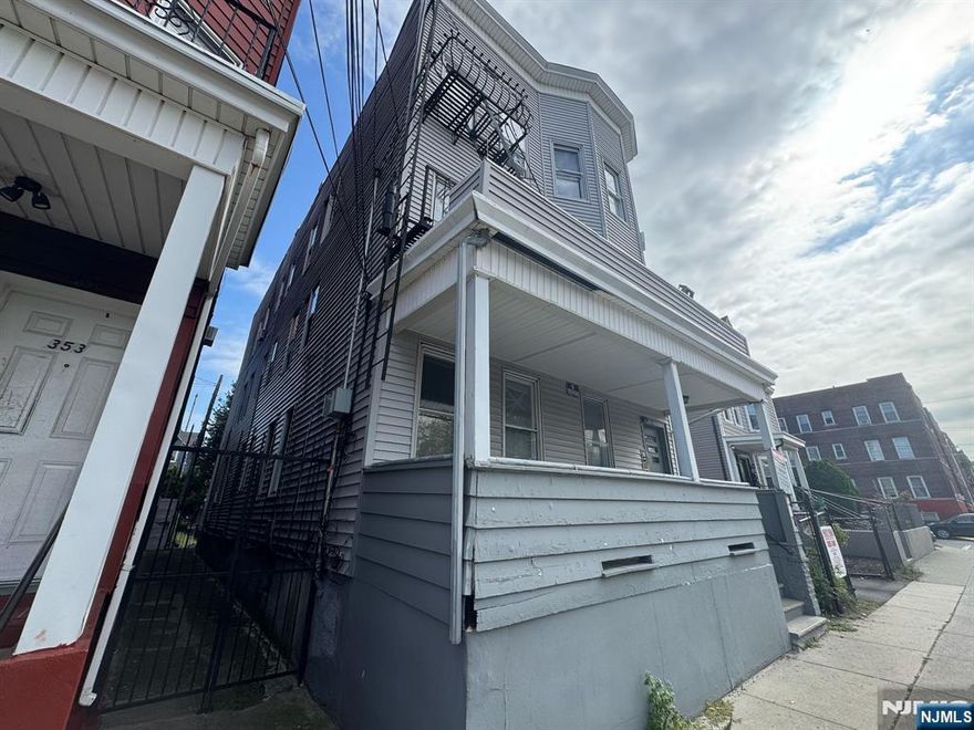 355 Madison Street in Passaic, NJ presents a turn-key 6-unit multifamily investment opportunity. The property is fully occupied with a mix of market and Section 8 tenants, generating $110,717 in annual gross income and a 7.57% cap rate at the current asking price of $1,150,000. There are two 2-bed/1-bath layout and four 3-bed/1-bath layout, providing consistent tenant demand in this market. The building is well-maintained with a valid Green Card and has landlord-paid water and minimal utility expenses. Operating costs remain low at just $23,617 annually, producing a healthy $87,100 NOI. Beyond current performance, the property offers strong long-term upside. The five-year projection (without rent increases beyond standard adjustments) reflects NOI growth toward $95,000+. Additional value can be unlocked through future rent increases to market rate as leases turn. Located near schools, shopping, and NJ Transit, 355 Madison provides both stability and growth potential â€” an attractive acquisition for investors seeking steady returns in Northern New Jerseyâ€™s competitive multifamily sector.