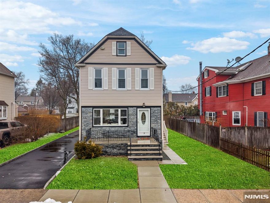 Welcome to 59 Washington Avenue in Maywood, NJ. Beautifully renovated and move-in ready, this modern home offers bright, open living spaces designed for todayâ€™s lifestyle. The main level features an open-concept layout, a convenient powder room, and a stunning chefâ€™s kitchen complete with a center island, quartz countertops, high-end finishes, and brand-new stainless steel appliances, all perfect for entertaining and everyday living. The second level offers a comfortable primary suite, an additional bedroom, and a full main bathroom. The third level presents a fully finished attic with high ceilings, heating, and air conditioning, providing exceptional bonus space, ideal as a third bedroom, family room, home office, or flexible living area to suit your needs. The partially finished basement includes a designated laundry area, storage space, and mechanical systems for added functionality. Outside, enjoy a detached one-car garage with remote control access, plus a driveway that accommodates at least three vehicles. Located in a quiet, desirable neighborhood close to schools, houses of worship, and public transportation, this home combines comfort, style, and convenience. A must-see opportunity. Schedule your private showing before itâ€™s gone!