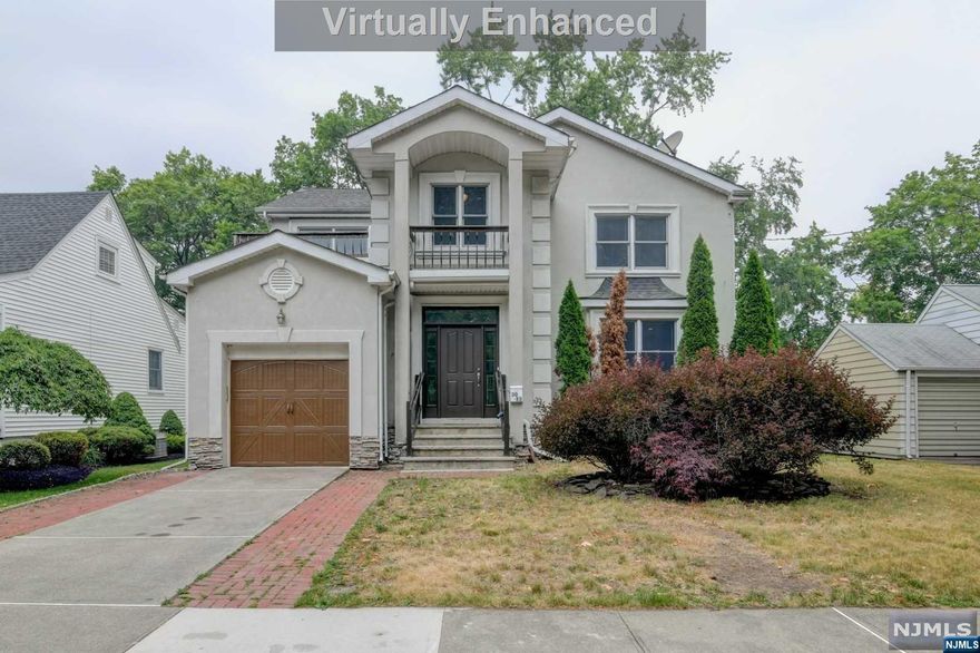 Welcome to this move-in ready colonial style home that features an entry foyer, the living room, kitchen, dining room, family room, powder room, a bedroom with its own entrance and a full bath on the first floor. The second floor is comprised of the MBR/MBTH, an additional 3 bedrooms, one of which has a full bath along with the laundry closet in the hallway for the washer/dryer. The partial basement is finished with a walk out.