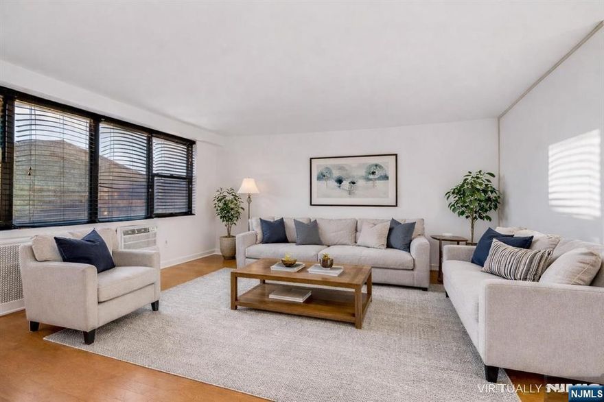 Welcome to The Lenox at 500 Central Ave, a spacious 1-bedroom, 1-bath residence in a full-service building offering modern convenience and commuter-friendly amenities. This bright, well-appointed unit features an open-concept layout perfect for comfortable living and entertaining. Enjoy premium amenities including a fitness center, community room, concierge service, and a resident-only shuttle to the PATH station for quick NYC access. Ideal for first-time buyers, investors, or anyone seeking stylish urban living just minutes from Manhattan.