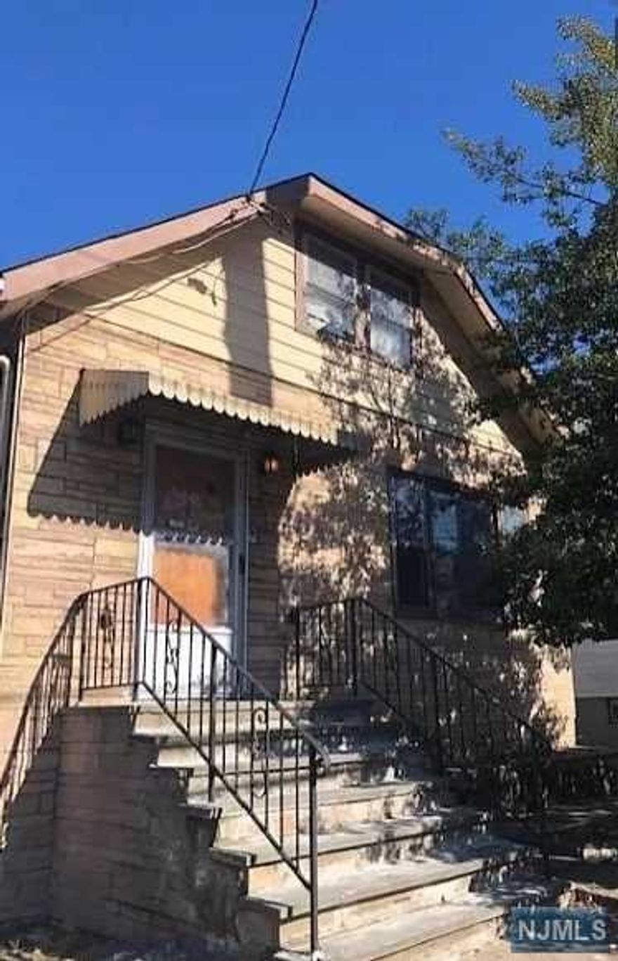 Irvington 4 bedroom single family cape home with off street parking and garages located on the border on Union. Vacant possession can only beconsidered for strong offers over the list price as the home is currently rented at a low rental of $850 pcm on a month to month lease. Pls do not visit thehome without a confirmed appointment and do not disturb the occupiers. Close to all modes of public transportation and minutes away from GardenState Pkwy an easy commute to New York. Signed Buyers Hold Harless & release regarding covid required before to gain access. The buyer is responsiblefor all city inspections. No offers under the list price will be entertained only direct buyers no wholesalers please