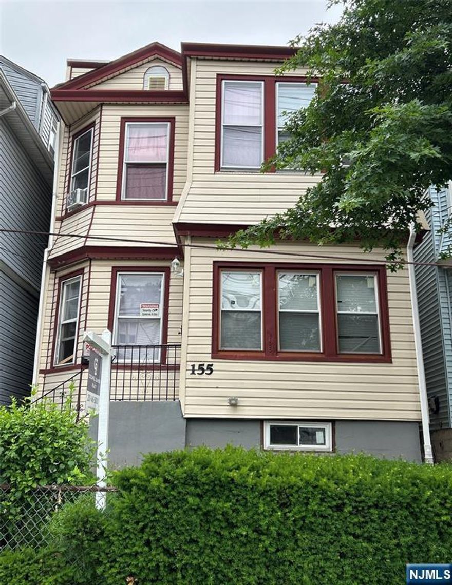 Turnkey, tenant-occupied two-family investment property in Irvington, Essex County, NJ, offering stable rental income and spacious layouts. First-floor unit features 3 bedrooms, 1 bath, and direct yard access; second-floor unit offers 4 bedrooms and 1 bath. Separate utilities for each unit. Finished basement with potential for laundry and storage. Conveniently located near major highways, public transportation, schools, shopping, and local amenities. An excellent addition to any investment portfolio.