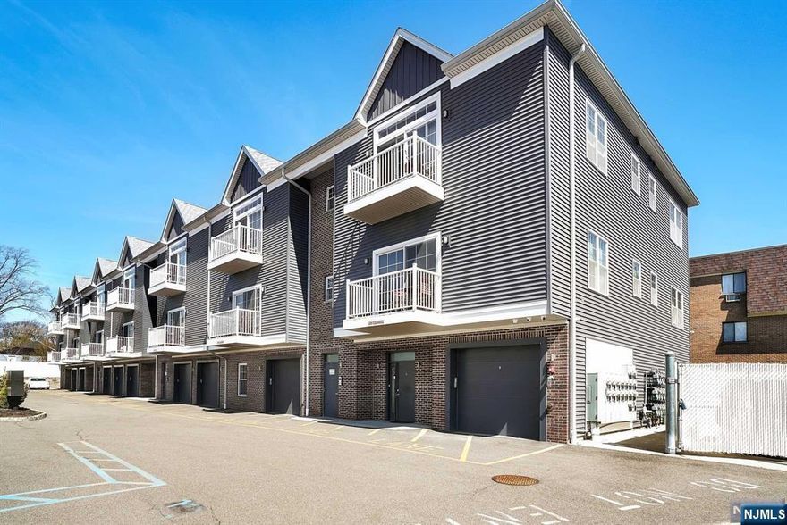 Luxury 18 unit apartment building built in 2016. There are a total of 18 units/ 8 garages 4 first floor units with attached garages/3 2 bed/2bath, 1-1bed -sq ft varies. 7 second floor units all 2 bed/2 full bath - Rents $2200-$600- 1100 sq ft. 7 second floor units each with a loft 2/bed/2 full baths- Rents are $2400 - $3150 1500 sq ft. Each unit has h/w floors, w/d in unit/ SS appliances including dishwasher/microwave, central air, balcony for each 2 and 3 floor unit. First floor units have private patio in rear. Conveniently to major highways, Downtown Montclair and train.