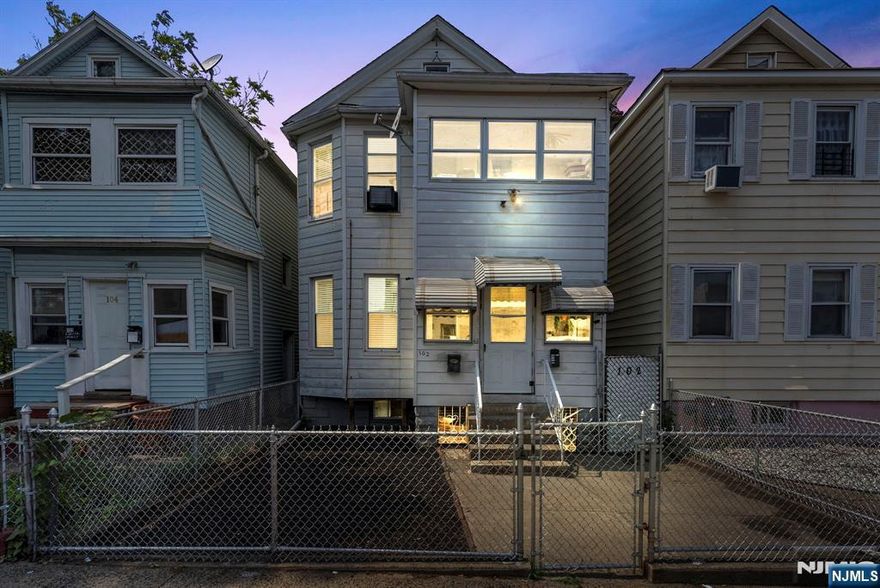 Your opportunity to own a vacant 2 family home in one of the hottest towns in North Jersey has just arrived. This recently renovated home features 6 bedrooms, 2 full baths and the opportunity to finish the attic & basement for additional space. Step inside the first floor where you will find a large living room, large eat in kitchen with quartz counters and soft close cabinets, 3 bedrooms and a full bath alongside convenient laundry hook ups & newly renovated vinyl flooring throughout the unit. Upstairs you will find a matching layout with updated flooring, 3 beds 1 bath, and the large eat in kitchen with stainless steel appliances. This unit also has a convenient washer/dryer hookups and additional storage space in the enclosed porch. The fully fenced backyard is beautifully landscaped featuring partial pavers and a vinyl fence for added privacy. This home is located near restaurants, shopping centers and highways for easy NYC access. Whether you are an owner occupant or investor this home provides unlimited opportunities.