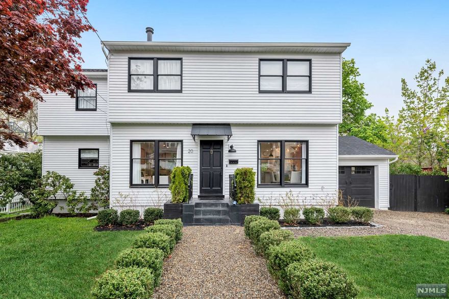 A truly unique recently updated property on a quiet street in a great location in Mahwah. First floor features Kitchen with dining area, Living Room and spacious Office/BR. 2nd floor boasts 3 spacious Bedrooms, Primary and Hallway Bath, and convenient 2nd floor Laundry Room. Expansive backyard boasts year old deck that looks over a flat rolling lawn and extends to a brick patio by the water. Beautiful river and mountain views. Upgrades include new furnace, new hot water heater, new dishwasher, year old A/C and hardwood flooring throughout. Low Mahwah taxes - $6,403. House is not in flood plain.