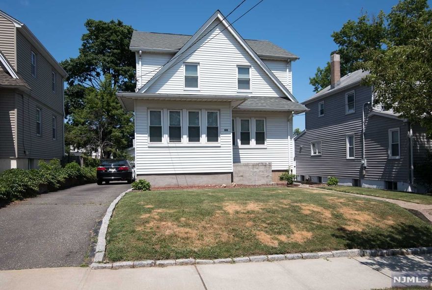 If you're looking to move into the desirable town of Wood Ridge, at an affordable price, now is the time to do so. Move in ready 3-bedroom home with a walk-up attic is set on a quiet, tree lined street. Detached garage with plenty of parking in the driveway. Walking distance to parks, shopping & local restaurants. Bus stop to NYC is right down the street. Above ground oil tank is in use in the basement. Being sold strictly "As Is". Masks, Booties & a 2-person limit is a MUST for all showings.