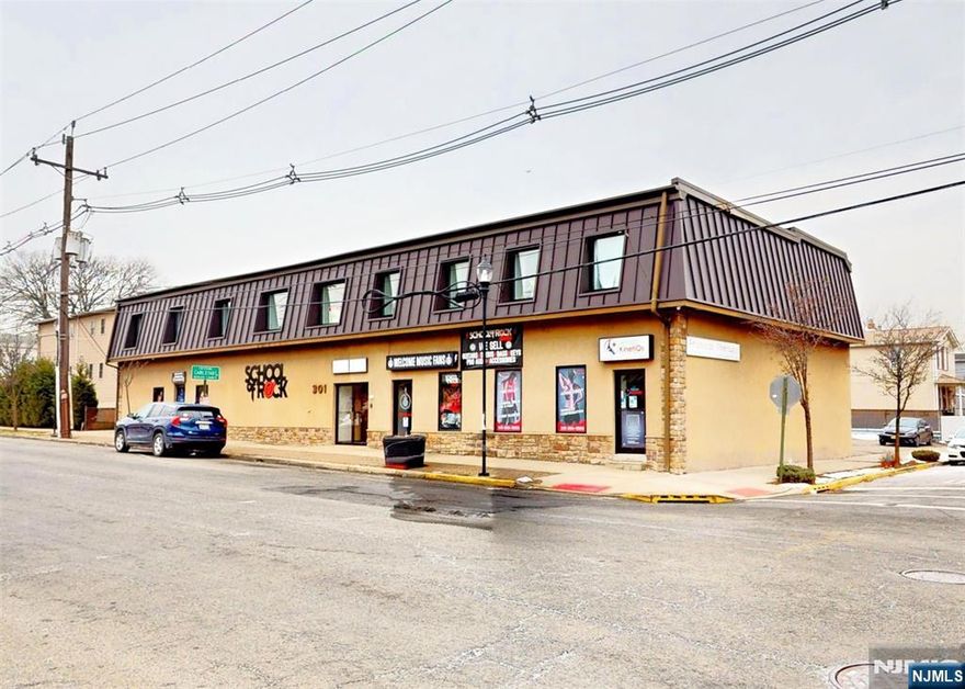 GREAT OPPORTUNITY: Rare chance to secure a well-located Investment property with strong fundamentals and short-term upside tied to the FIFA World Cup 2026, with MetLife Stadium hosting multiple matches, including the Final on July 19, 2026. GREAT LOCATION: Highly accessible, transit-oriented property located directly off Route 17 with easy on/off access. Just 0.1 mile to express bus service to NYC Port Authority, 1.0 mile to NJ Transit rail, and less than 10 miles to Midtown Manhattan ideal for regional, national, or international operations. The property is only 1.7 miles from MetLife Stadium, making it well suited for World Cup"related corporate use, including executive offices, operations, media support, professional services, hospitality management, or international firms seeking a strategic U.S. presence during this global event. Nearby amenities include Teterboro Airport (2.6 miles), American Dream Mall (2.7 miles), and Newark Liberty International Airport (15 miles). The property offers excellent parking, featuring a private 15-space off-street parking lot, plus ample on-street parking, a rare advantage this close to NYC and major event venues. GREAT INVESTMENT: Street-level units are fully leased, producing an 8%+ CAP rate. Second-floor office units will be delivered vacant at closing, offering immediate occupancy or lease-up flexibility. QUICK CLOSING AVAILABLE: Ownership has already relocated.