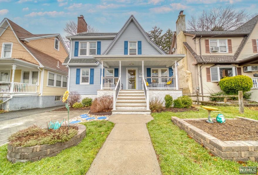 Excellent opportunity to buy a 4 bedroom colonial in Cresskill! The sellers put a lot of work into improving this home, but have decided to leave NJ. The first floor has a 5 year old kitchen, LR, dining area, office/bedroom and powder room. Second floor is comprised of 3 bedrooms, full bath (sot) and stairs to finished 3rd floor. The basement has painted floors and rafters, laundry, 200 amp electric service,& french drains. The chimney was rebuilt from roof line up. Shared driveway and detached garage. There is a small deck, patio, and fenced yard. Small park up the street. ONly a few blocks to downtown Kings and Post Office. Bus to NYC close by.