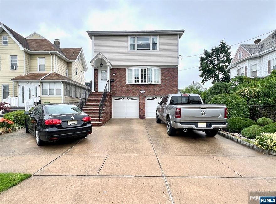 2-bed, 1-bath apartment in a meticulously maintained, owner-occupied 2-family home available August 1st. Maximum occupancy: 4. Modern eat-in kitchen features stainless steel refrigerator, over-the-range microwave, gas range, and dishwasher. Hardwood floors in living room/dining area, tile kitchen and bath, and carpet in bedrooms. 1 wall-unit AC in kitchen. 1 driveway parking space on the right-hand side and dedicated laundry in the garage. Conveniently located steps from Kearny Ave. Close proximity to Rt 7, Rt 21, NJTP. Tenant responsible for heat, hot water, gas, and electricity. 1.5 months' security deposit. Application, tenant background check ($40 per adult), good credit, & proof of ability to pay rent required.