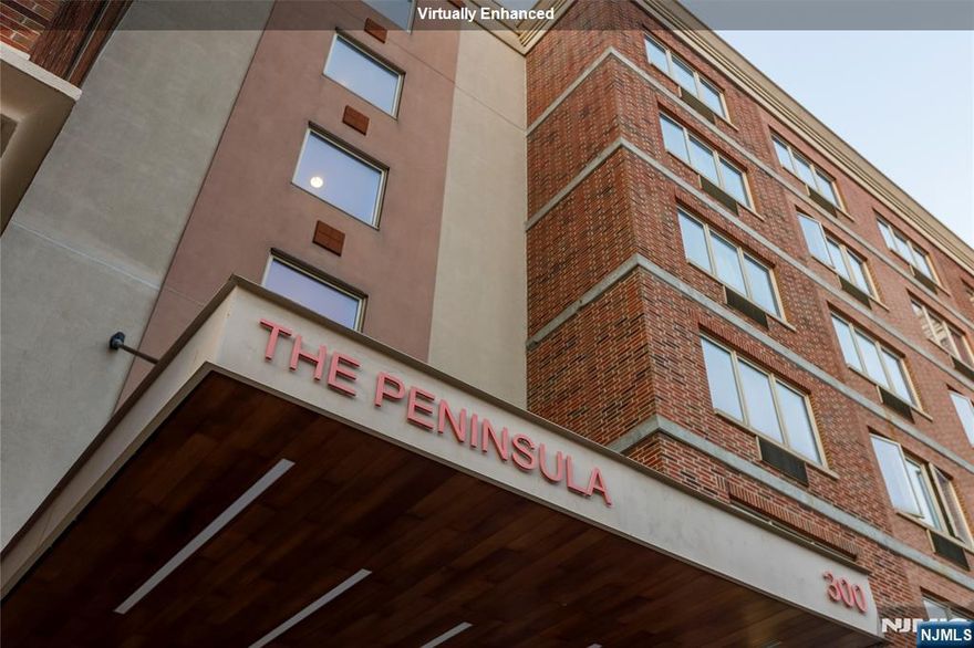 This south facing condo is conveniently located in the "3" building. It is the popular deluxe, 2-bedroom split floor plan model, that has the bonus dining room. At 1,412 sq. ft. it is a nice size space at this price point. It has a Brand-New kitchen just renovated very tastefully and never used. Comes with gorgeous upgrade quality white cabinets with black hardware. Plus has stainless steel appliances, & recessed lighting, and nice size counter to fit highchairs. Large master suite, has a large walk in closet and a renovated bathroom w/new vanity, lighting. The second bathroom is also renovated and never used since. Washer / dryer in unit. Building has a beautiful lobby that is under renovation. Enjoy the convenience of shopping and great restaurants, right below, and the Hudson River front walkway. Edgewater provides free shuttle transportation to the ferry and back.