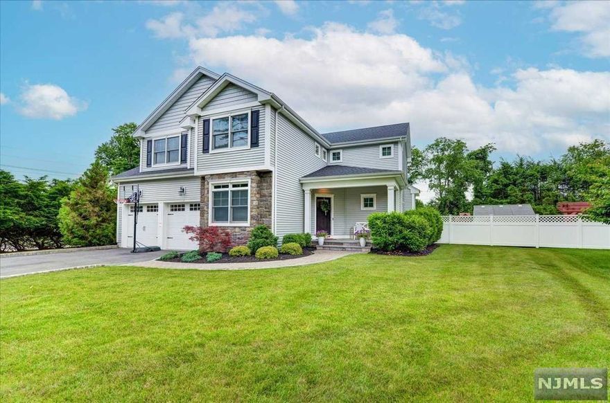 Exquisite appointments and quality construction welcome you to this craftsman home. Built by local builder who is hailed for building over 200 quality homes in the area. 1st floor offers bdrm/den,full bath, open foyer, open concept kitchen/high-end appliances, eating area, family rm/fpl, mud rm. Sliding glass doors to newly constructed patio/firepit. An entertainer's dream! Beautiful moldings and appointments throughout. 2nd floor offers a spacious primary bedroom/huge closet and spa-like bath. 3 additional bedrooms, full bath, and laundry. The lower level is not to be missed with its tasteful design, powder rm, fpl and bar area. Additional features include security system, speaker system, sprinklers, too many to list. Not to mention the great town of Montvale with its competitive tax structure and high rated schools. This is the one you have been waiting for!