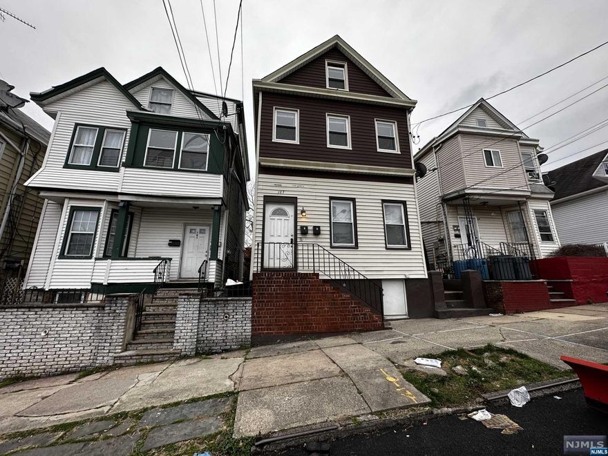 Welcome to this 2-family home located at East 22nd St. in the vibrant city of Paterson. With a total of 4 bedrooms and 2 full-baths, this property is the perfect investment opportunity for those looking to expand their real estate portfolio. Both units boast spacious living areas with 2 bedrooms, 1 full-bath, a living room, and an eat-in kitchen. The separate electric meters for each unit provide convenience and flexibility for tenants. Located in a prime area, this property is in close proximity to various shopping centers, transportation options, and other local amenities, making it an ideal location for renters. Don't miss out on the chance to own this fantastic property in Paterson. Schedule a viewing today and take the first step towards securing your future in real estate.