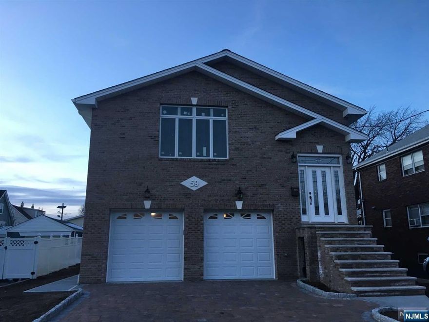 Newer 2 Family Home. 1 st Floor Apt featuring 6 rooms, 3 bedrooms, primary bath in primary BR,cathedral ceiling in living room with fireplace, door to deck, modern EIK with granite top and stainless steel appliances. 1 car garage and half driveway with shared backyard. 1.5 month security and utilities +monthly rent 3500. NO PETS!!