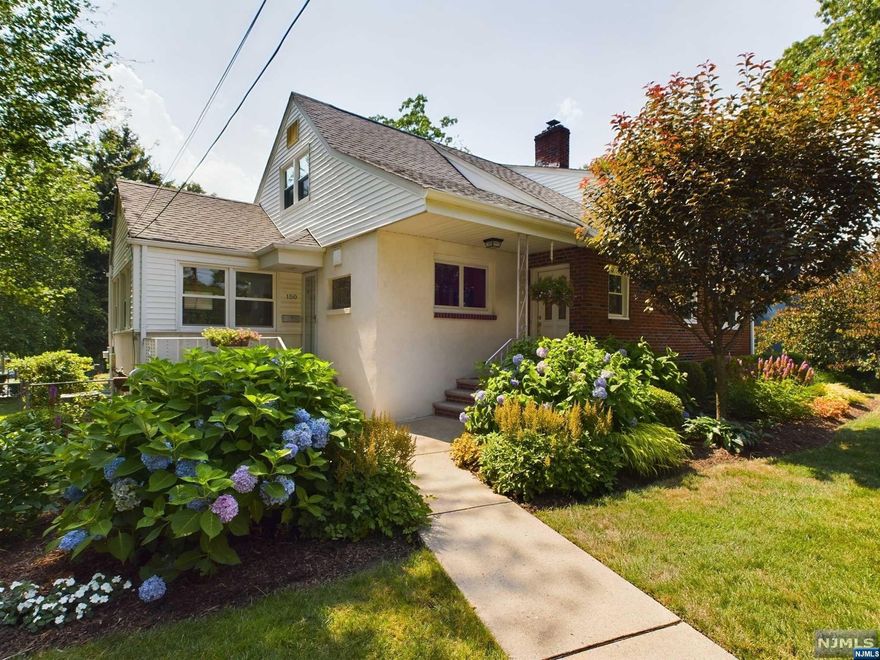 Welcome home to this beautiful expanded cape cod in a prime Glen Rock location! Meticulously maintained with 4 bedrooms, three full baths and opportunity for a 5th bedroom. First floor is perfect for entertaining with a light and bright living room/dining room with lots of windows, generous sized kitchen and a family room. Two first floor bedrooms and a full bath complete the first floor. Upstairs you will find the primary suite with full bath and a 2nd floor family room space (could be made into a 5th bedroom). Full, finished walkout basement with a bedroom, full bath, kitchen and family room, perfect for an in-law suite or multi-generational living. 2 car attached, heated garage. Large, private backyard with beautiful plantings and lots of space to play. The driveway is accessible from Iona Place, which makes for an ideal route to the train for commuting or into Glen Rock downtown. Amazing location to be close to all Glen Rock has to offer! Updates include full house generator