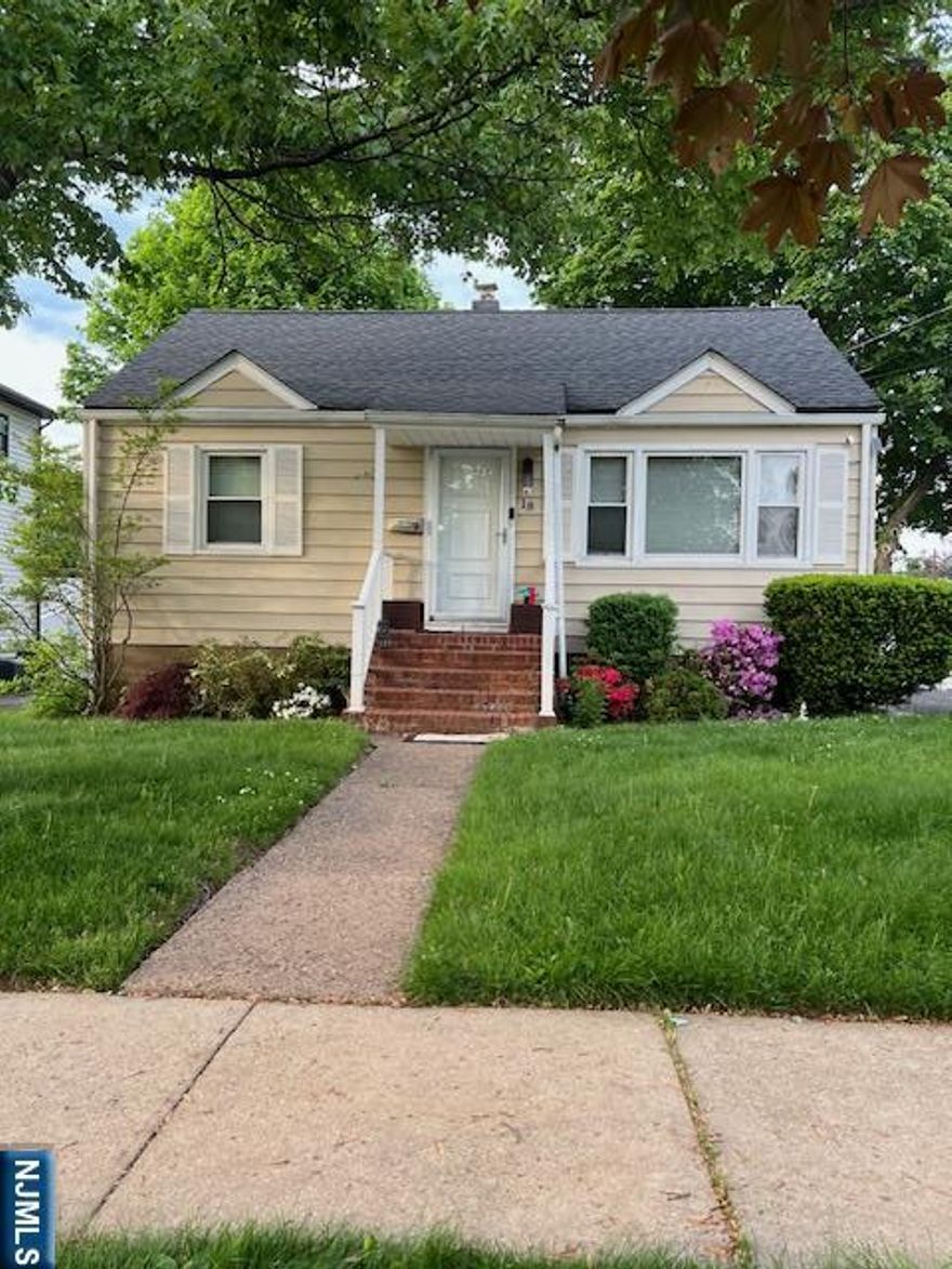 Charming Move-In Ready Cape Cod in the Desirable Albion Section of Clifton! Welcome to this beautifully well maintained, move-in-ready gem offers a comfortable and modern lifestyle. The first floor features a bright and inviting living room, two spacious bedrooms, a full bathroom, and an eat-in kitchen complete with granite countertops, stainless steel appliances, and gleaming hardwood floors. Upstairs, you'll find a private third bedroom with ample storage spaceâ€”ideal for a primary suite or home office. The fully finished basement adds valuable living space, including a laundry area, utility room, 1/2 bathroom and an energy-efficient tankless water heater and heating system. Enjoy outdoor living in the expansive backyard, perfect for entertaining, with a dedicated BBQ area to enjoy warm-weather gatherings. Ideally located near schools, parks, shopping, and NYC transportation, this home offers both convenience and charm. Home is being sold as is. Seller will make no repairs or offer credits. Donâ€™t miss your chance to own this delightful property! Call LA (201-658-6865) for your private viewing.