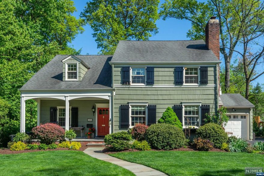 Located just steps away from Francisco Park, this exquisite center hall colonial radiates true pride of ownership at every turn, boasting an array of modern amenities and timeless charm. Marvel as you enter the dining room and gaze up at the antique beams overhead, accentuating its old-world charm. The sunken family room features striking beam ceilings, adding character and depth to the space. The updated eat-in kitchen is a true highlight, boasting a seating area bathed in natural light from the skylights above. Upstairs you will find a large Primary bedroom suite along with 4 additional bedrooms to provide comfortable accommodations for the whole family. For added convenience, a walk-up attic off the primary bedroom provides ample storage space. The semi-finished basement offers additional flexibility, whether it's utilized as a recreation area, home gym or extra storage. Step outside onto the two-tier deck, where you can bask in the tranquility of lush landscaping