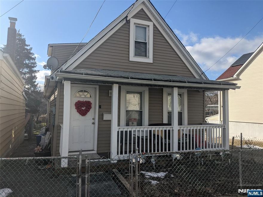 Welcome to this incredible value in Garfield! This charming 3-bedroom, 2-bath home offers space, functionality, and unbeatable affordability. The first floor features a spacious living room, a large eat-in kitchen perfect for gatherings, and a generous primary bedroom with a walk-in closet. Youâ€™ll also find a full bath, convenient laundry room, and a back porch that opens to the backyard, making everyday living easy and comfortable. Upstairs, the second floor offers two additional bedrooms and an updated full bath, providing a great layout for family, guests, or a home office. Outside, enjoy a private fenced backyard with a patio, a large storage shed, and additional storage in the basement. Commuters will appreciate the close proximity to major highways and NYC transportation. LOW TAXES make this home an exceptional opportunity for both homeowners and investors alike. Donâ€™t miss your chance to own this fantastic property!