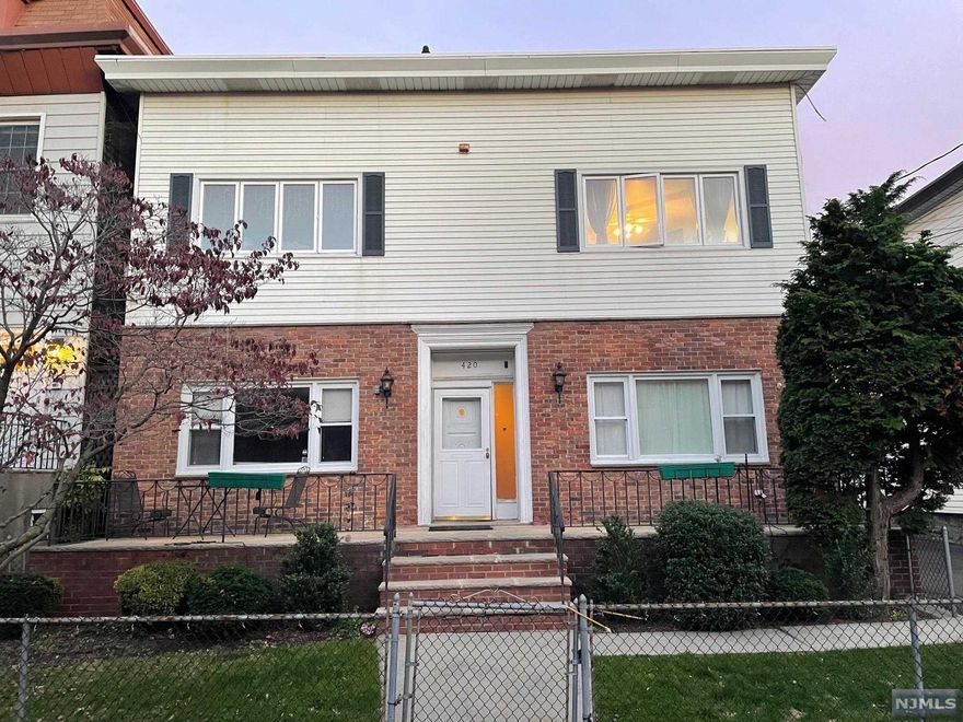 LOCATION LOCATION LOCATION! Nestled above Hoboken on prestigious Ogden Ave in Jersey City Heights, this perfectly situated 4 Family home on a 50 X 109 lot with plenty of parking is conveniently located to Riverview Park, restaurants, shopping and public transportation! Great opportunity for investors and owner occupant buyers!