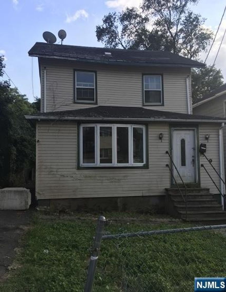 Investor Special in Irvington, NJ! Bring your vision to this property with strong upside potential. This is a full gut renovation opportunity and is being sold strictly as-is. The home requires extensive work throughout and is ideal for flippers, developers, or experienced rehabbers looking to add value. Cash or hard money only. Great opportunity to renovate and reposition in an established neighborhood. Buyer responsible for all inspections, permits, and certifications. CASH BUYERS ONLY! THIS HOME IS BEING SOLD AS- IS , FULL REHAB NEEDED. ALL LIENS, INSPECTIONS and C/O TO BE ACQUIRED BY BUYER
