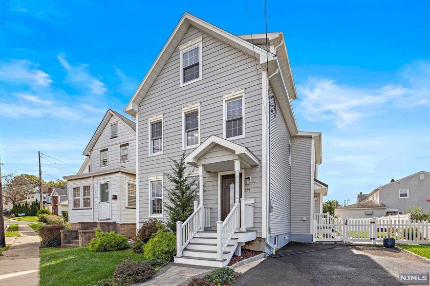 Welcome home to this newer 3 story Side Hall Colonial that was completely renovated from the inside out in 2018 with state of the art updates! First floor features an open layout: living room, dining area, eat-in kitchen with a center island, black stainless steel appliances, quartz countertops, half bathroom and laundry closet. Second floor features a master bedroom with a large closet, master full bathroom with double vanity, shower stall + soaking tub & smart bidet toilet. An additional 2nd bedroom and full bathroom completes the second floor. Third floor has an additional 3rd bedroom. Basement is unfinished with lower ceilings. Hardwood floors throughout, multi-zone central AC/Forced Hot Air and driveway that can fit up to 4 cars. Totally enclosed back yard with newer white vinyl fencing. Features two connected paver patios, one of which includes a wood-burning fire pit, and a high-end 7-person Hot Springs spa added in 2020. Many, many more updates! Full list upon request.