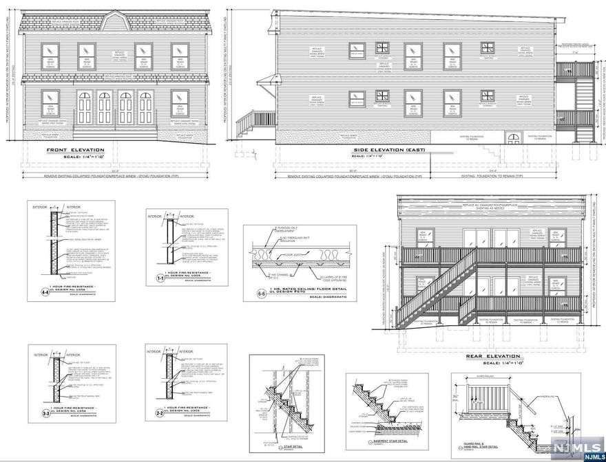 CALLING ALL INVESTORS!! Welcome to this *4-Family* investor's dream waiting to be transformed into a beautiful gem! This property comes with an exciting opportunity as it boasts approved plans for 12 total bedrooms and 8 total Full Baths. Each unit will offer a master bedroom en-suite with two additional bedrooms and a full bath. After repair value $1M+!! Imagine the potential of this property once these plans are brought to life! The seller will take charge of getting the plans approved by the city of Irvington.In clear need of some tender loving care (TLC), this property presents a blank canvas for your creative vision. With a little effort and imagination, this could be the perfect project for someone looking to create a stunning space in a desirable location.Don't miss out on this chance to turn this property into a profitable investment or a dream home. Take the opportunity to shape this space into something truly special " the potential is yours! Property is being sold AS IS