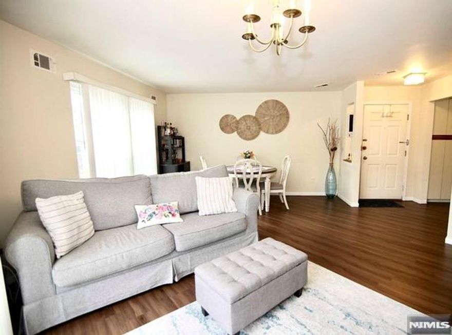 Enjoy a convenient life in the prestigious gated community. Not only can you benefit from the proximity to NYC, but also the quality of life in this quiet and safe community. This 2nd-floor unit with balcony provides a bright and airy open layout, newer flooring, 1 outdoor parking spot with plenty of guest parking, and washer/dryer in the unit. Just a couple of steps away are amenities including indoor pool, sauna, and exercise room. NTN credit report, proof of income, bank statement, and interview are required. $450 non-refundable move-in fee and $500 refundable damage deposit. 2/1 available. Don't miss this great opportunity!