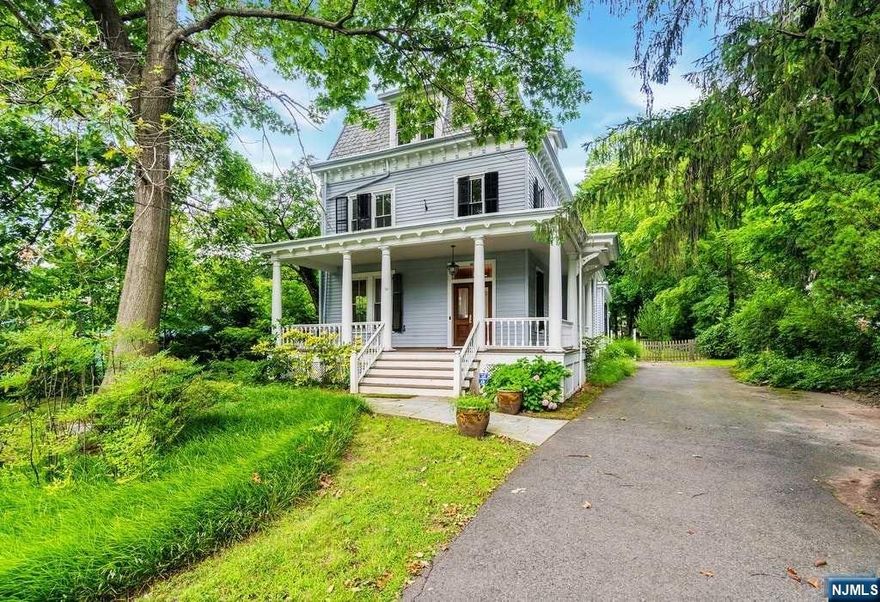 Welcome to this beautifully restored Victorian. Each detail was lovingly enhanced and upgraded. Gourmet Custom Chefs kitchen, 3 ovens, 2- microwave, and 2 sinks. Breakfast area overlooks park-like flat property. Laundry on Main level. Designer Bathrooms, with custom details. Large Bedrooms. Wood floors throughout, Lofty ceilings with beautiful staircase. Pristine location in Prime Area. Walking distance to House of Worship, Downtown Englewood and Transportation.