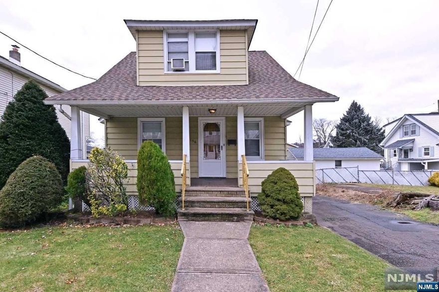 Much more spacious than you imagine this 4BR/2FB expanded colonial is loaded with potential. Generous sized rooms, lots of walk in closets and storage and a sweet backyard with extra long driveway and detached garage make this a rare find with plenty of possibilities. The main level includes a formal living room, formal dining room and eat in kitchen with adjacent breakfast area, cozy family room/den and a full bath. Upstairs find 4 BRs with ample closets and a full bath. The unfinished basement houses the laundry area and storage and the option to finish and add more family friendly space. Incredibly convenient to major highways, train stations and public transportation. Bring your design and update ideas to create your forever home.