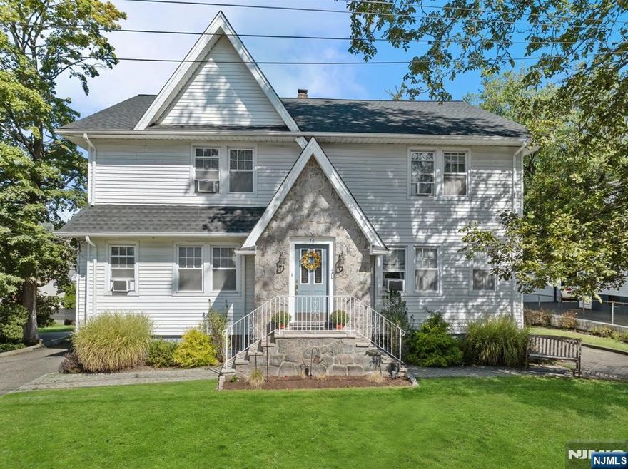 This charming two-family side by side home, lovingly cared by the family since 1956, offers a rare opportunity to be the next owner in the beautiful town of North Haledon. Each unit has been well maintained over the years, reflecting pride of ownership throughout. Each unit offers a beautiful living room with a fire place in each unit, a formal dining room, updated eat in kitchens and sunrooms complete the first floor. On the second floor of each unit you will find 3 spacious bedrooms with a full bath. A walk up attic brings you to a finished versatile space, on one side is a 4th bedroom and the other side is used for storage at the moment. Each unit offers an attached one car garage with a full finished basement, a half a bath on one of the units, laundry rooms and utility rooms. Each unit enjoys its own private driveway, providing that independence for each household. With its long standing history, excellent condition and highly sought after location, this property is truly a special find. Set in a prime spot in town, near shops, restaurants, major highways, schools, parks and houses of worship.