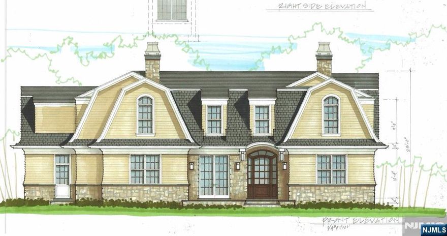 New Construction Transitional Dutch Colonial, situated on 1.64-acre lot in prestigious Rockleigh, NJ. Designed/built by KO-Group, this home offers 7,000 SF of livable space, including 5,000 SF across the first and second floors with a 6BR, 6 bath layout. The main level features over 10â€™/cathedral ceilings, natural light, and a thoughtfully designed open-concept layout with 4 fireplaces, seamlessly connecting the kitchen, Wolf/Sub Zero Appliances, great room, and dining spaces. A covered four-season loggia enhances indoor-outdoor living, ideal for year-round entertaining. Private office/library, bar area, mudroom and motor court with an attached 2-car garage. The second floor offers a luxurious primary suite with dual walk-in closets and a spa-inspired bath, along with four additional ensuite bedrooms connected by a central gallery hallway overlooking the cathedral great room. The finished lower level provides a complete lifestyle extension, featuring recreation space, fitness/wellness areas, an additional bedroom, and flexible entertainment zones. Outdoor amenities include a pool, poolside grilling area, patio, and expansive landscaped grounds designed to maximize privacy and usability. The depth and configuration of the property also presents a rare opportunity to accommodate an equestrian lifestyle, with the potential for paddock/accessory structure and riding areas, all while maintaining the estateâ€™s refined residential character. Est. Completion April 2027.