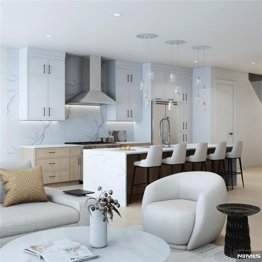 Introducing Victoria Estates in Paramus, a collection of 42 luxury townhomes! This brand-new construction community is truly the first of its kind, built by Rock Solid Builders, known for their impeccable portfolio. Experience a lifestyle of unparalleled sophistication where every detail reflects superior craftsmanship. Each unit offers over 5,000 sq. ft. of living space with a two-car garage and three levels of luxury living space. The first floor features a gourmet kitchen with a 10-foot quartz waterfall island, Sub-Zero and Wolf appliances, and custom cabinetry, flowing into an open-concept living area with a beautiful gas fireplace surrounded by custom built-ins. Upstairs, the Primary Suite boasts a spa-like en-suite bathroom and two oversized walk-in closets with custom shelving, along with two additional spacious bedrooms, a full bathroom, and a large laundry room. The fully finished basement includes a spacious recreation room, gym, and full bathroom. Superb location just minutes from major highways, schools, and shopping centers. Experience the extraordinary! Estimated Completion - Spring 2026.es from major highways, schools, and shopping centers. Experience the extraordinary!