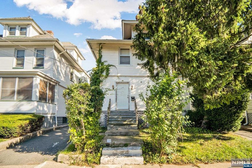 GREAT INVESTMENT OPPORTUNITY! Recently updated colonial on a quiet treelined street close to schools, businesses and transportation. First floor offers modern Kitchen with Stainless Steel Appliances and Granite countertops. Enclosed front porch, Living Room, Dining Room, and Full Bath complete this floor. Second floor has huge Primary Bedroom with walk in closet (can also be converted back to become a three bedroom), second Bedroom and Full Bath. Clean empty basement with separate entrance offers potential. Private Backyard with Patio and detached 1 Car Garage.