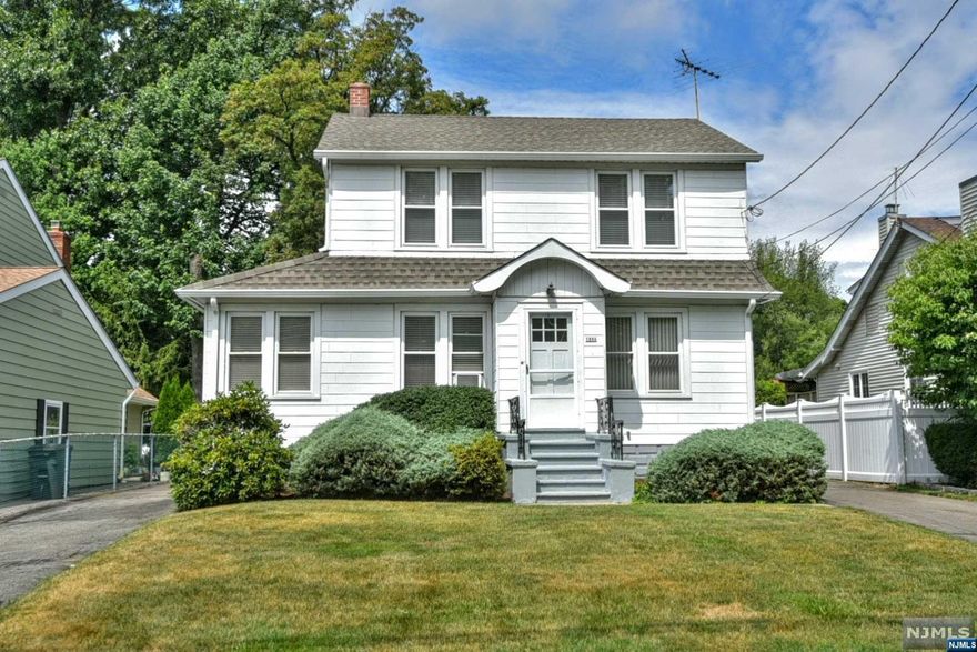 Welcome to the White House located near the Wyckoff border. Parking will not be a problem as this special two family home offers dual driveways. Each driveway could fit 3-4 cars. There is also a 1 car detached garage with electric door. Wait until you go inside, this home is impeccable and has been beautifully maintained over the years. The first level offers a large eat in kitchen, a den ( once was used as a bedroom), office/sunroom, living room, primary bedroom, and updated full bath. Beautiful hardwood floors throughout. The second level has a large eat in kitchen, living room, primary bedroom, and updated full bath. Pull down stairs to attic for additional storage. Full unfinished basement with 2 hot waters heaters, 2 utica boilers, mud sink, and Washer/Dryer. Ducked for central air.