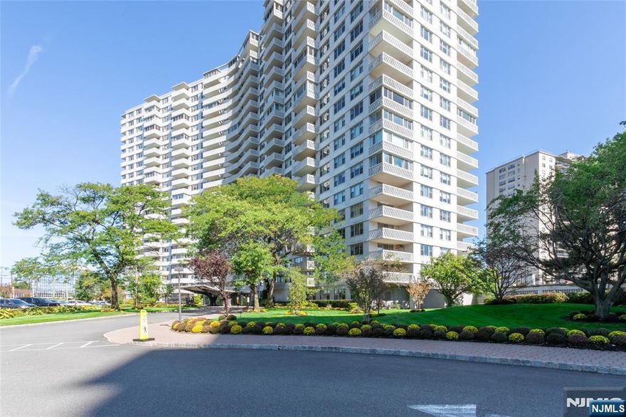 Fort Lee Gold Coast: Luxury Living at Mediterranean Towers North. Experience premier high-rise living in this exceptional 2-bedroom, 2-bath residence at the renowned Mediterranean Towers North. Bright and beautifully maintained, this sun-filled home i s designed to capture abundant natural light and features a private terrace with breathtaking panoramic views of the George Washington Bridge and the NYC skylineâ€”stunning by day and dazzling at night. The residence is move-in ready, showcasing refinished hardwood floors, generous closet space, and large in-unit storage. MTN offers full-service luxury with a 24-hour doorman and concierge, on-site security, professional management, and a full-time handyman. Resort-style amenities include a fee-based outdoor pool, modern fitness center (membership required), tennis and basketball courts, a community room, and a childrenâ€™s play area. Perfectly situated near the GWB, MTN ensures unmatched commuter convenience. A free shuttle for Columbia Presbyterian employees stops directly across the street, while multiple NJ Transit and express buses offer fast routes into Manhattan. Just moments from downtown Fort Lee, residents enjoy diverse dining, shopping, and library access. Parking is available at competitive monthly rates ($95 indoor, subject to change). This rare opportunity combines modern comfort, convenience, and spectacular viewsâ€”defining luxury living on Fort Leeâ€™s Gold Coast.