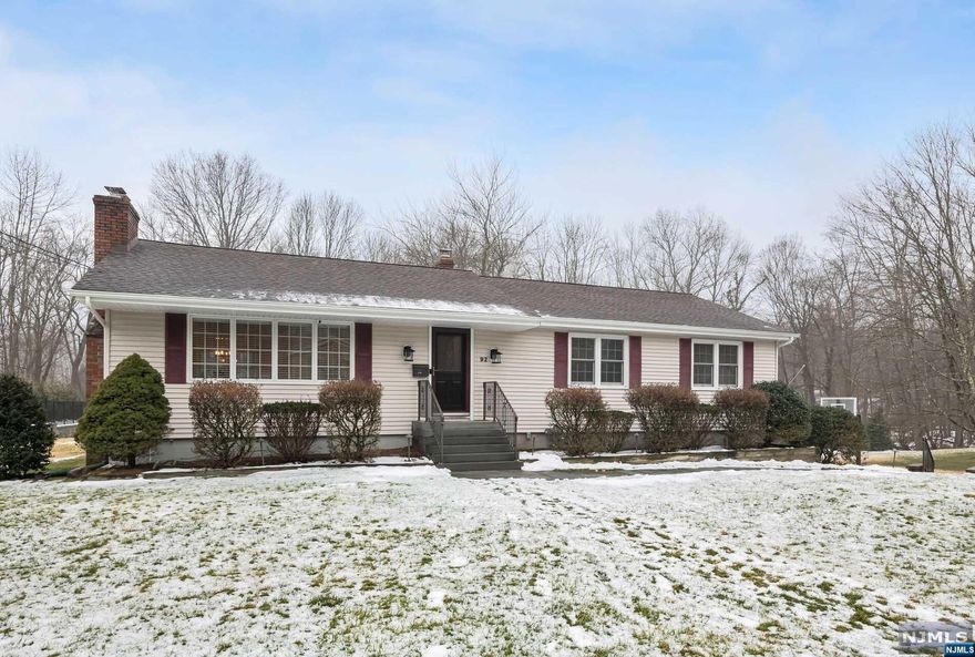 Welcome home to this picturesque 3+ bedroom ranch nestled on a quiet street in the highly sought after town of Allendale. Step into the light and bright living room which seamlessly flows into the dining room and eat-in kitchen. A stunning sunroom is filled with natural light and is a perfect transition to the gorgeous rear yard. The primary bedroom boasts 2 closets and a renovated bathroom. Two additional spacious bedrooms and an updated hall bath complete the main floor. The newly finished lower level is a versatile space, featuring a rec room, private office or potential bedroom, a full bathroom, laundry and access to the oversized garage. With endless updates and a prime location close to all that Allendale has to offer, this is one you will want to call home.