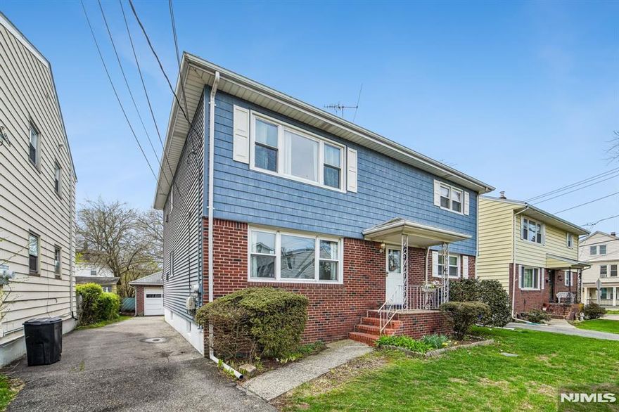 Great location! Great property! This young 2F offers great floor plan, with 2 identical units (DR on 1st floor, BR on 2nd floor). With some renovations, this lovingly cared for home could be the home you have been searching for. Ideally suited for either investor or owner occupant. Huge finished basement with dry bar has back stair access from both units. Basement waterproofed with sump pump. Detached 1 car garage to be sold in strictly as in condition. (Age of roof unknown.) Conveniently located to stores, restaurants, and transportation.
