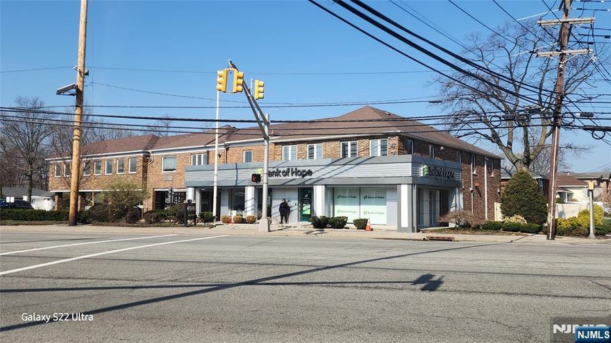 Exceptional opportunity to own a prime office building in one of the most desirable locations in town. Perfect for corporate headquarters, professional offices, or medical use (subject to town approval) etc. This well-maintained two-story brick building offers approximately 8,000 sq ft of space on a 0.54-acre lot, with ample parking for 35 vehicles and full central air conditioning. The first floor is secured with a long-term bank tenant in place through July 2030, providing stable income. The second floor offers flexibilityâ€”available vacant or with a partial leaseback option to suit the buyerâ€™s needs. Strategically located just one block from key municipal offices (City Hall, Police, Fire Department) and featuring a NYC bus stop directly in front, this property offers outstanding accessibility and visibility. Surrounded by major global corporations such as Samsung Electronics and LG Corporation, this is a rare investment opportunity in a highly sought-after area.